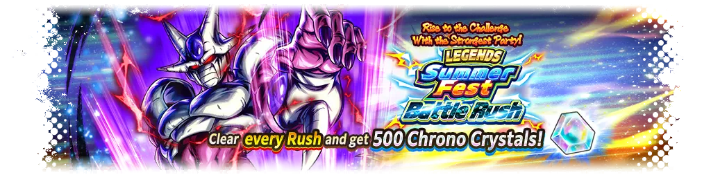 Rise to the Challenge With the Strongest Party! Legends Summer Fest Battle Rush