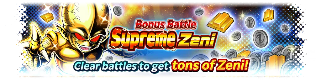 Bonus Battle Supreme Zeni