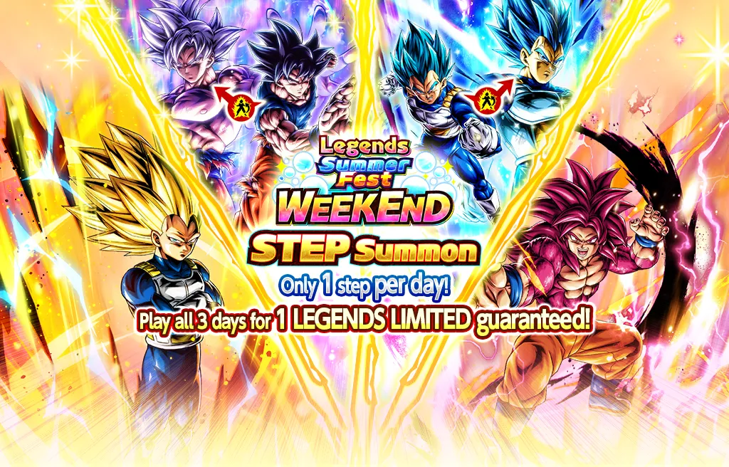 Legends Summer Fest Weekend Step Summon