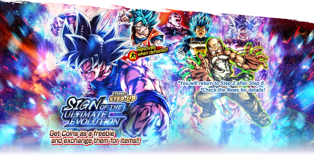 LEGENDS STEP-UP SIGN OF ULTRA - Dragon Ball Legends